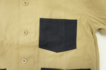 画像をギャラリービューアに読み込む, COVERALL-BEIGE x NAVY