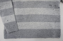 画像をギャラリービューアに読み込む, BORDER KNIT - GRAY x LIGHT GRAY