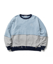 画像をギャラリービューアに読み込む, MULTI COLOR CUTOFF SWEAT