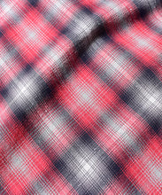 画像をギャラリービューアに読み込む, V.Nep Check Flannel Open Collar SH