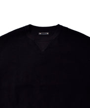 画像をギャラリービューアに読み込む, Brushed Carsey Denim Crew neck Pullover