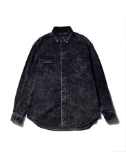 画像をギャラリービューアに読み込む, Bleach Overdyed Denim Over SH