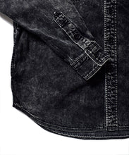 画像をギャラリービューアに読み込む, Bleach Overdyed Denim Over SH