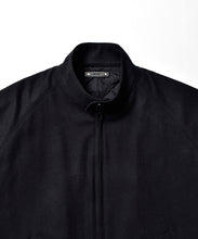 画像をギャラリービューアに読み込む, Wool Flannel Loose Zip up BZ