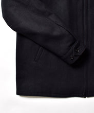 画像をギャラリービューアに読み込む, Wool Flannel Loose Zip up BZ