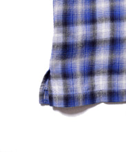 画像をギャラリービューアに読み込む, V.Nep Check Flannel Open Collar SH