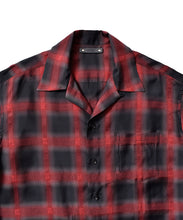 画像をギャラリービューアに読み込む, Cuprawool Ombre Check S/S Open Collar SH