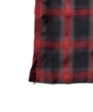 画像をギャラリービューアに読み込む, Cuprawool Ombre Check S/S Open Collar SH