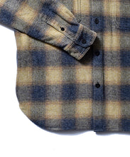 画像をギャラリービューアに読み込む, Ombre Check Flannel CPO SH