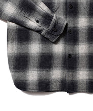 画像をギャラリービューアに読み込む, Ombre Check Flannel CPO SH