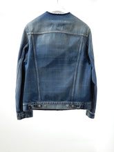 画像をギャラリービューアに読み込む, No Collar Denim jacket