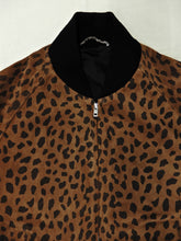 画像をギャラリービューアに読み込む, LEOPARD LEATHER 50'S JACKET