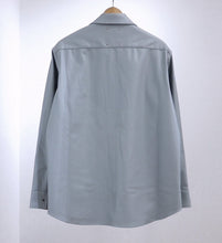 画像をギャラリービューアに読み込む, Leather Overshirt JKT