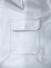 画像をギャラリービューアに読み込む, Leather Overshirt JKT