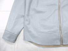 画像をギャラリービューアに読み込む, Leather Overshirt JKT