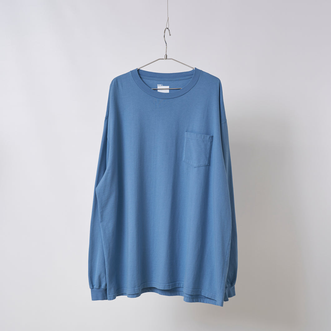 Garment dye CORDURA L/S Pocket T-shirt