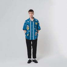 画像をギャラリービューアに読み込む, SAKE BLUE