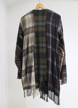 画像をギャラリービューアに読み込む, OLD PARK x MINEDENIM Check Muffler Cardigan