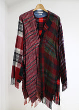 画像をギャラリービューアに読み込む, OLD PARK x MINEDENIM Check Muffler Cardigan