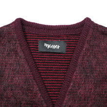 画像をギャラリービューアに読み込む, MOHAIR CARDIGAN BORDER