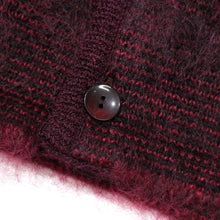 画像をギャラリービューアに読み込む, MOHAIR CARDIGAN BORDER