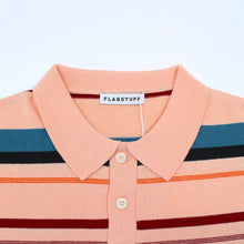 画像をギャラリービューアに読み込む, BORDER KNIT S/S POLO