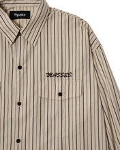 画像をギャラリービューアに読み込む, STRIPED SHIRT BEIGE