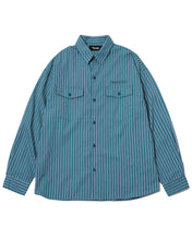 画像をギャラリービューアに読み込む, STRIPED SHIRT GRN