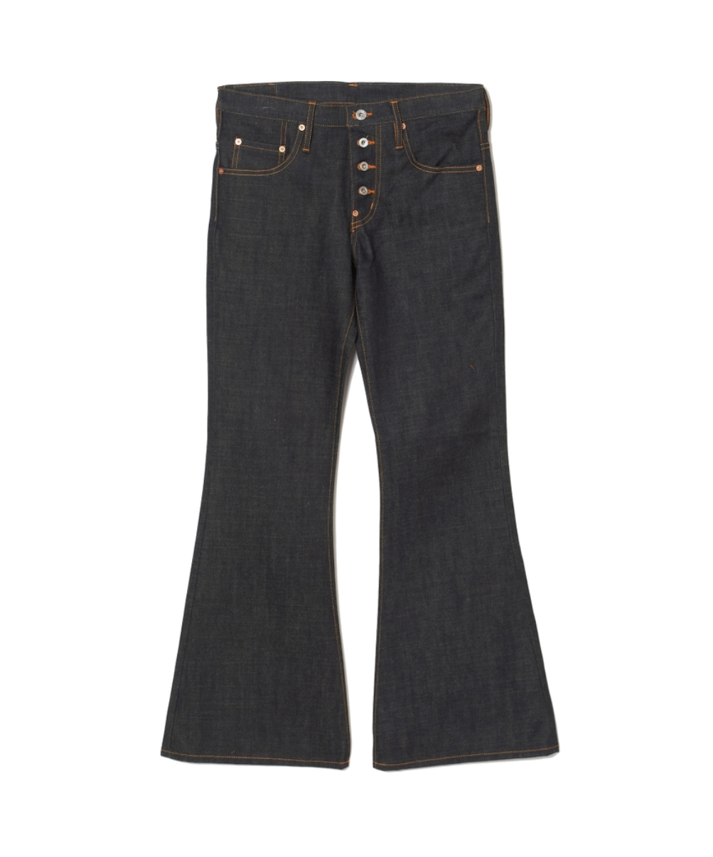 CLASSIC FLARED DENIM PANTS