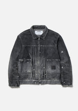 画像をギャラリービューアに読み込む, SAVAGE LW DENIM ZIP JACKET
