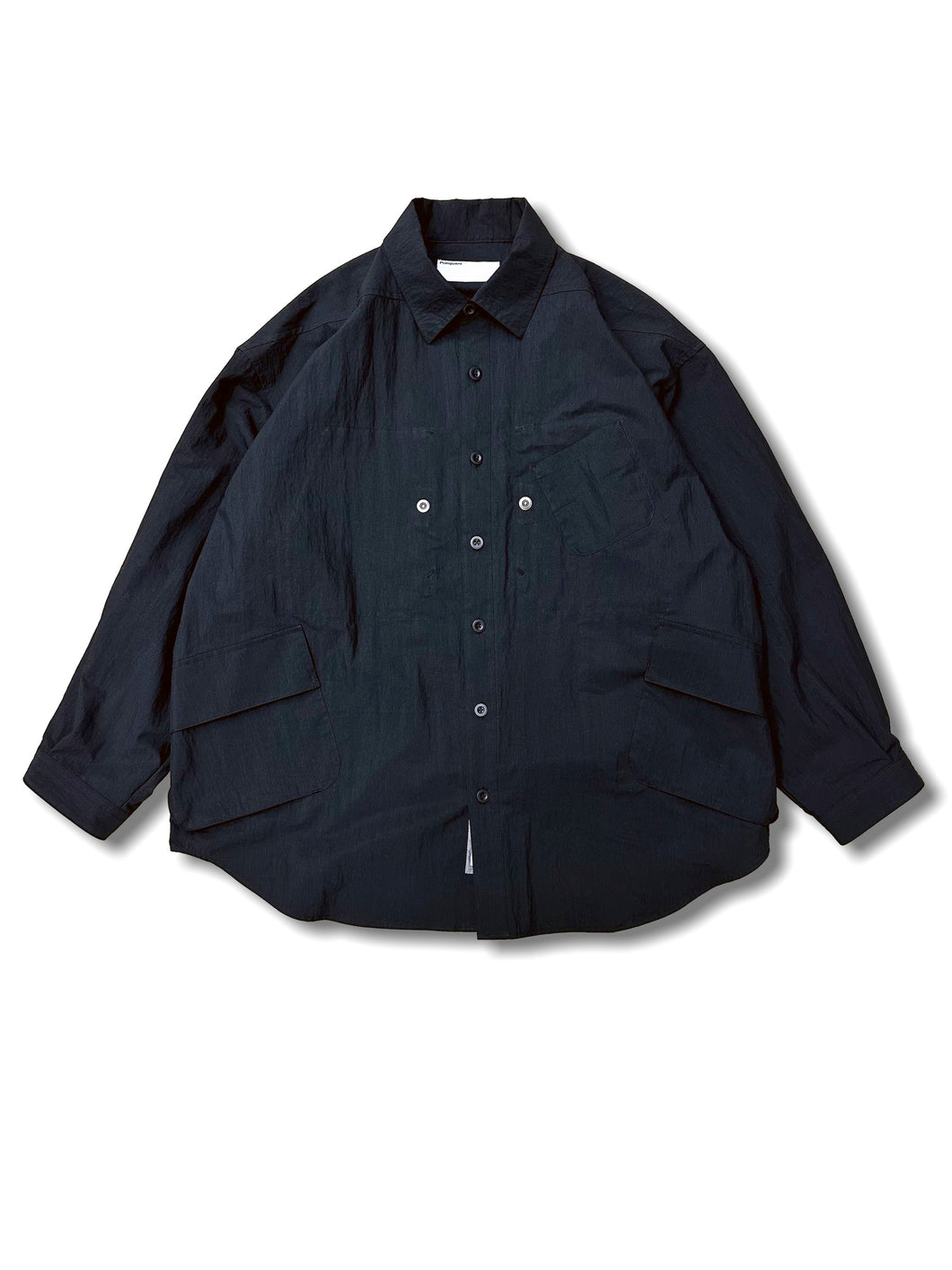 THE IN-OUTSIDE POCKETS OVERSIZED CPO SHIRT JACKET
