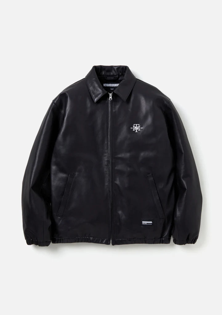 LEATHER ZIP WORK JACKET – Roots Bonds ONLINE STORE