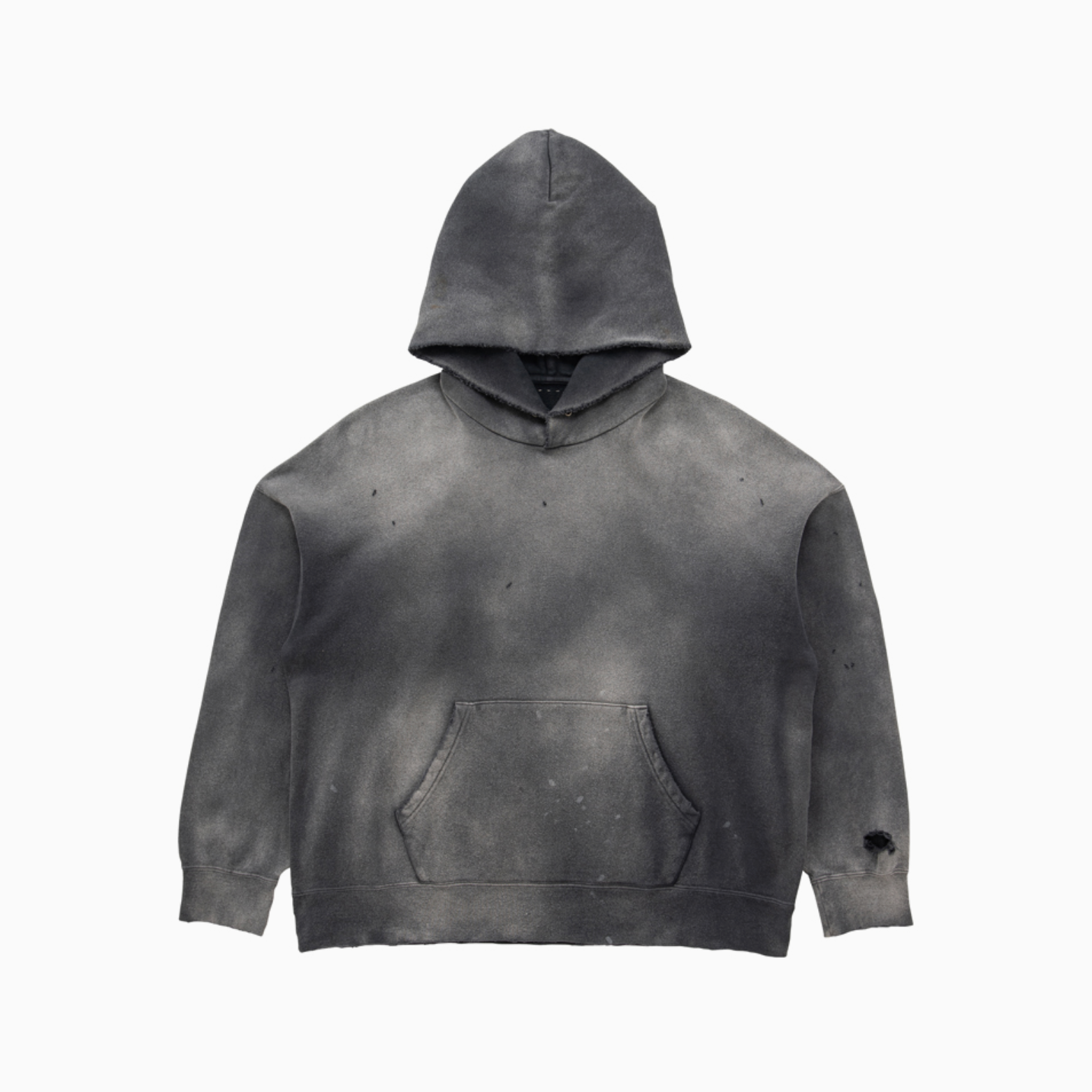 jumbo sb sweat l/s dmgd 25 ブラック　サイズ5 JUMBO SB SWEAT L/S DMGD (U.D.) | Visvim Official North