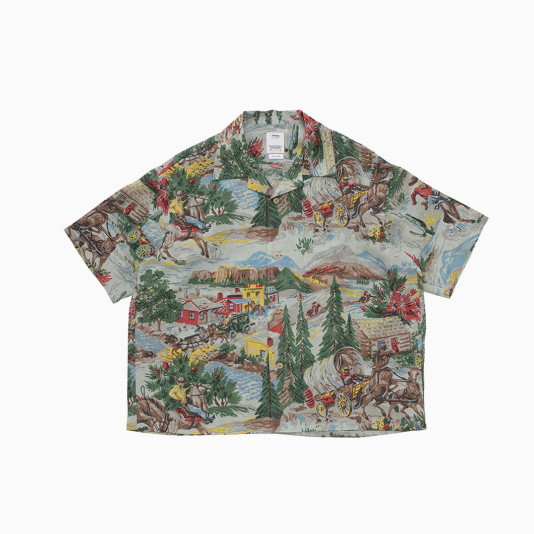 CROSBY SHIRT S/S (WASHI CHIRIMEN)