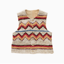 画像をギャラリービューアに読み込む, HAND KNIT VEST (N.D.)
