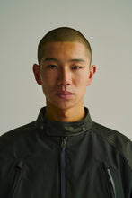 画像をギャラリービューアに読み込む, THE WATERPROOF LEATHER / 3 LAYER ASSEMBLY HOODED JACKET
