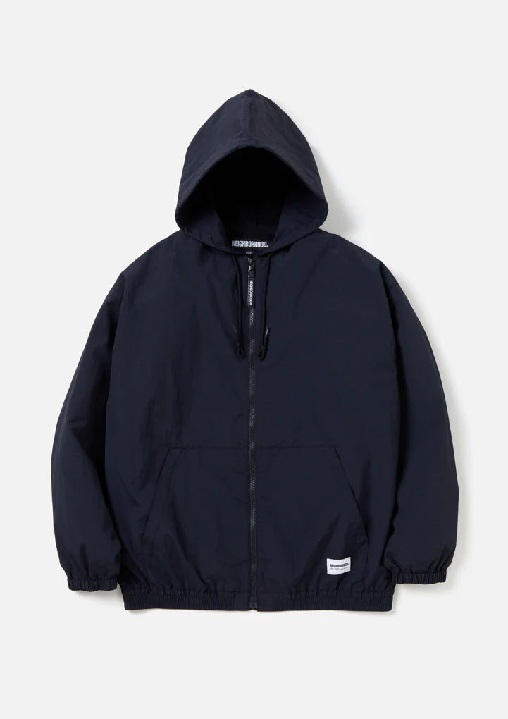 ZIP UP HOODED JACKET