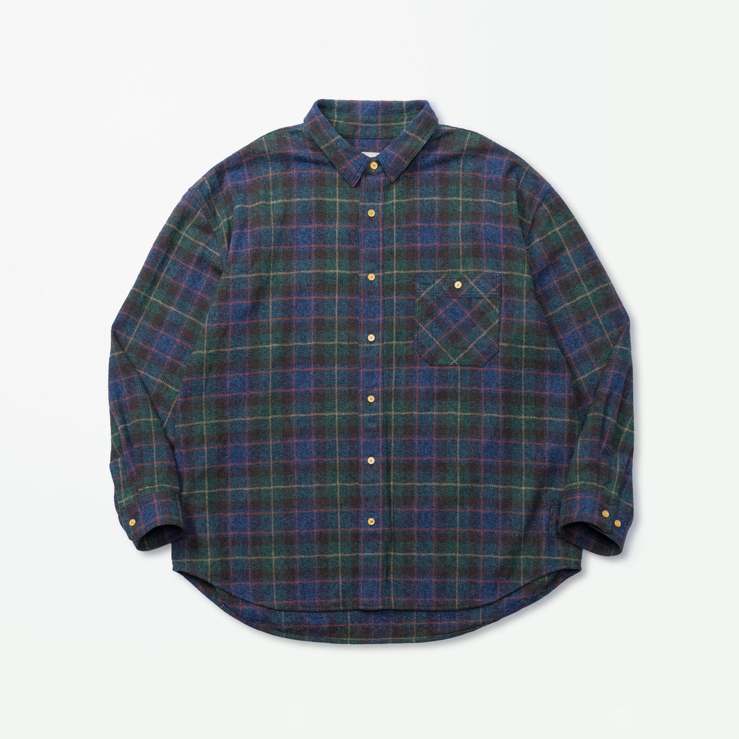 MADNESS VTG BRUSHED TWEEDY BD SHIRT