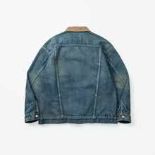 画像をギャラリービューアに読み込む, MADNESS TYPE-III SEA ISLAND DENIM JACKET (CORDUROY COLLAR)
