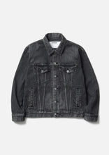 画像をギャラリービューアに読み込む, WASHED BLACK DENIM TYPE-4 JACKET

