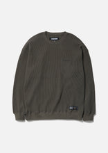 画像をギャラリービューアに読み込む, WAFFLE FABRIC CREWNECK LS-1

