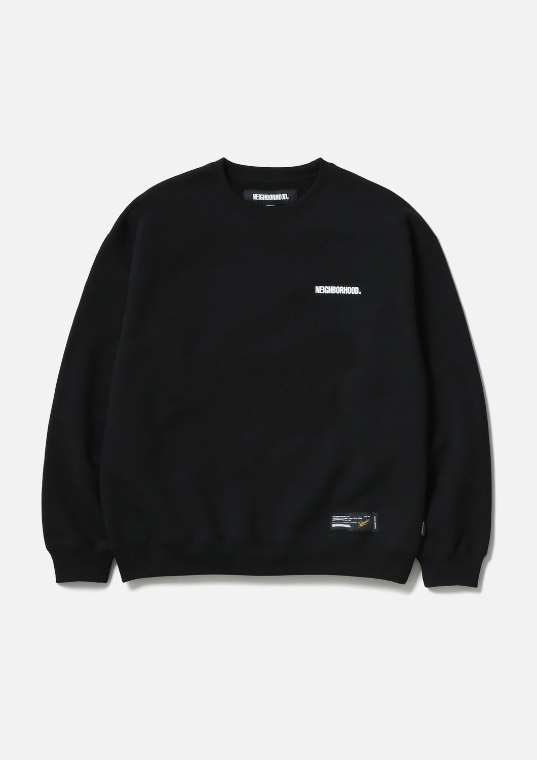 PLAIN SWEAT CREWNECK LS