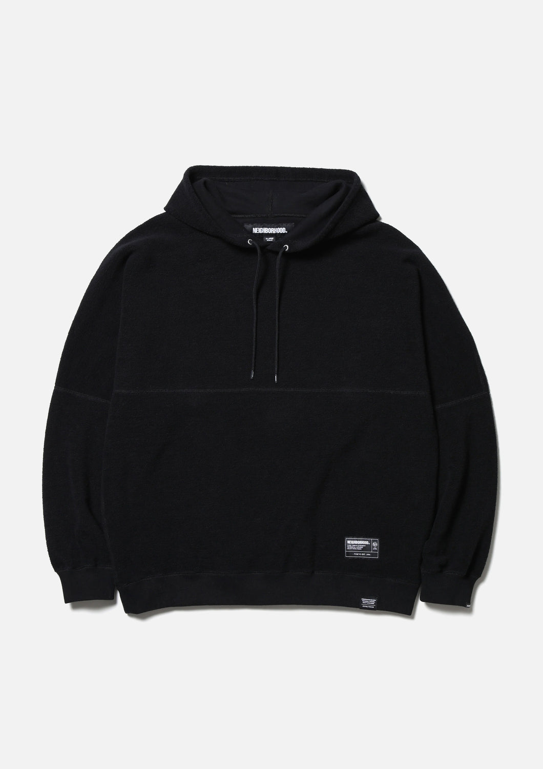 REVERSIBLE SWEAT HOODIE LS