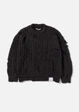 画像をギャラリービューアに読み込む, PATCHWORK SAVAGE SWEATER
