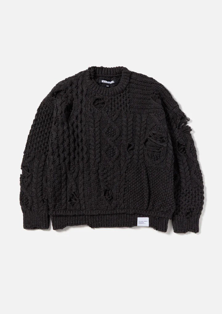 PATCHWORK SAVAGE SWEATER