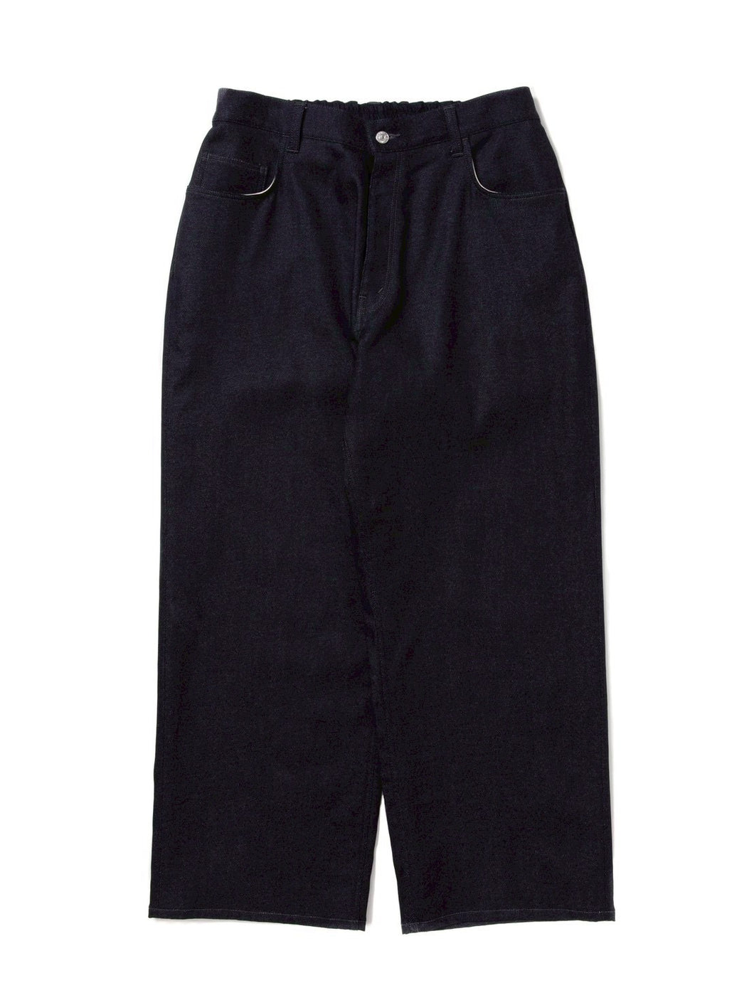 Reverse Loop Denim 5 Pocket Baggy Easy Pants