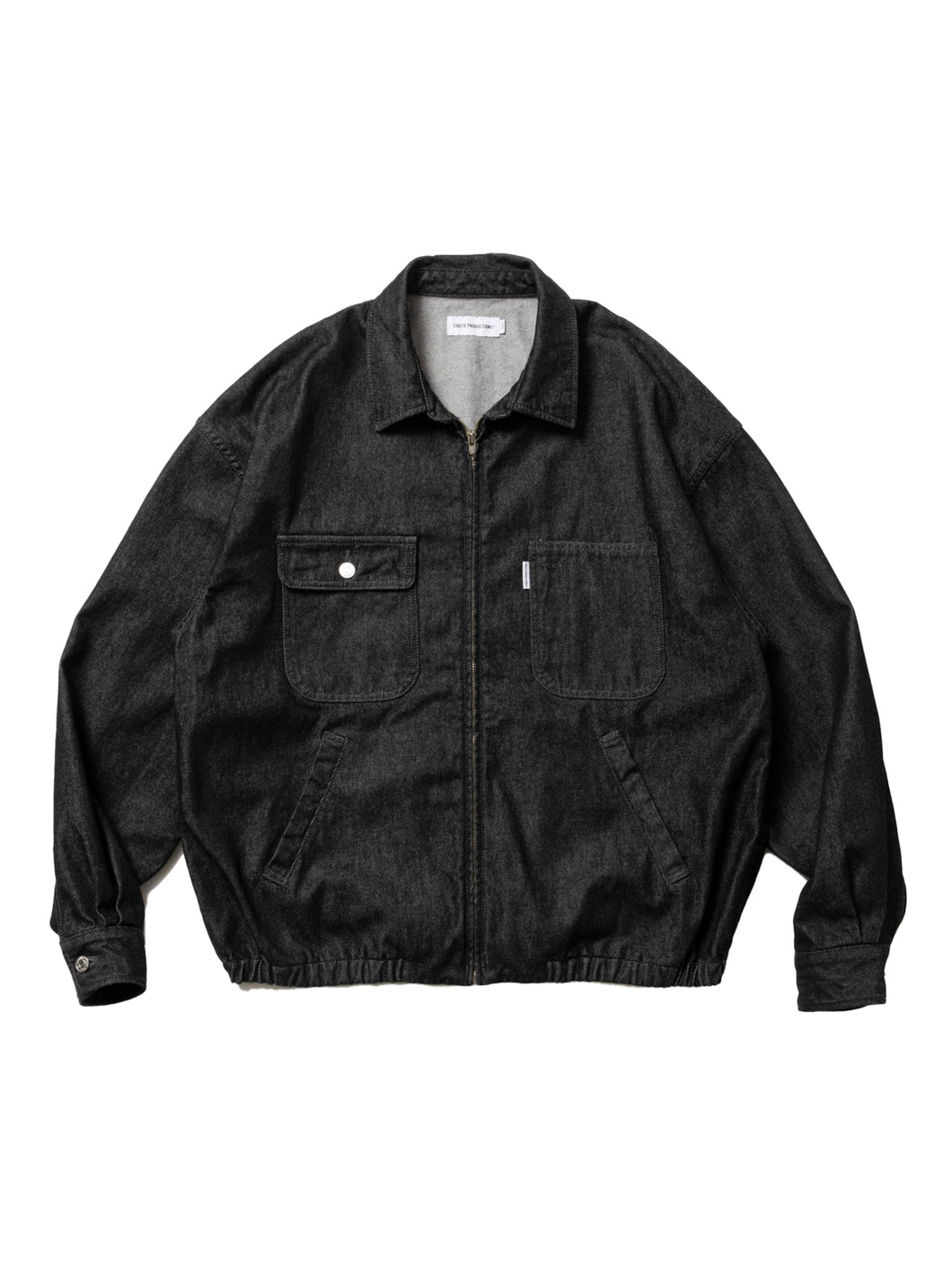 Denim Zip Up Work Jacket