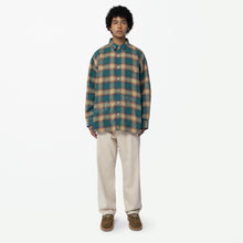 画像をギャラリービューアに読み込む, JAZZ-NEP DISTRESSED FLANNEL BD SHIRT
