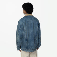 画像をギャラリービューアに読み込む, MADNESS TYPE-III SEA ISLAND DENIM JACKET (CORDUROY COLLAR)
