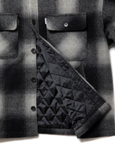 画像をギャラリービューアに読み込む, Ombre Check Wool CPO Jacket

